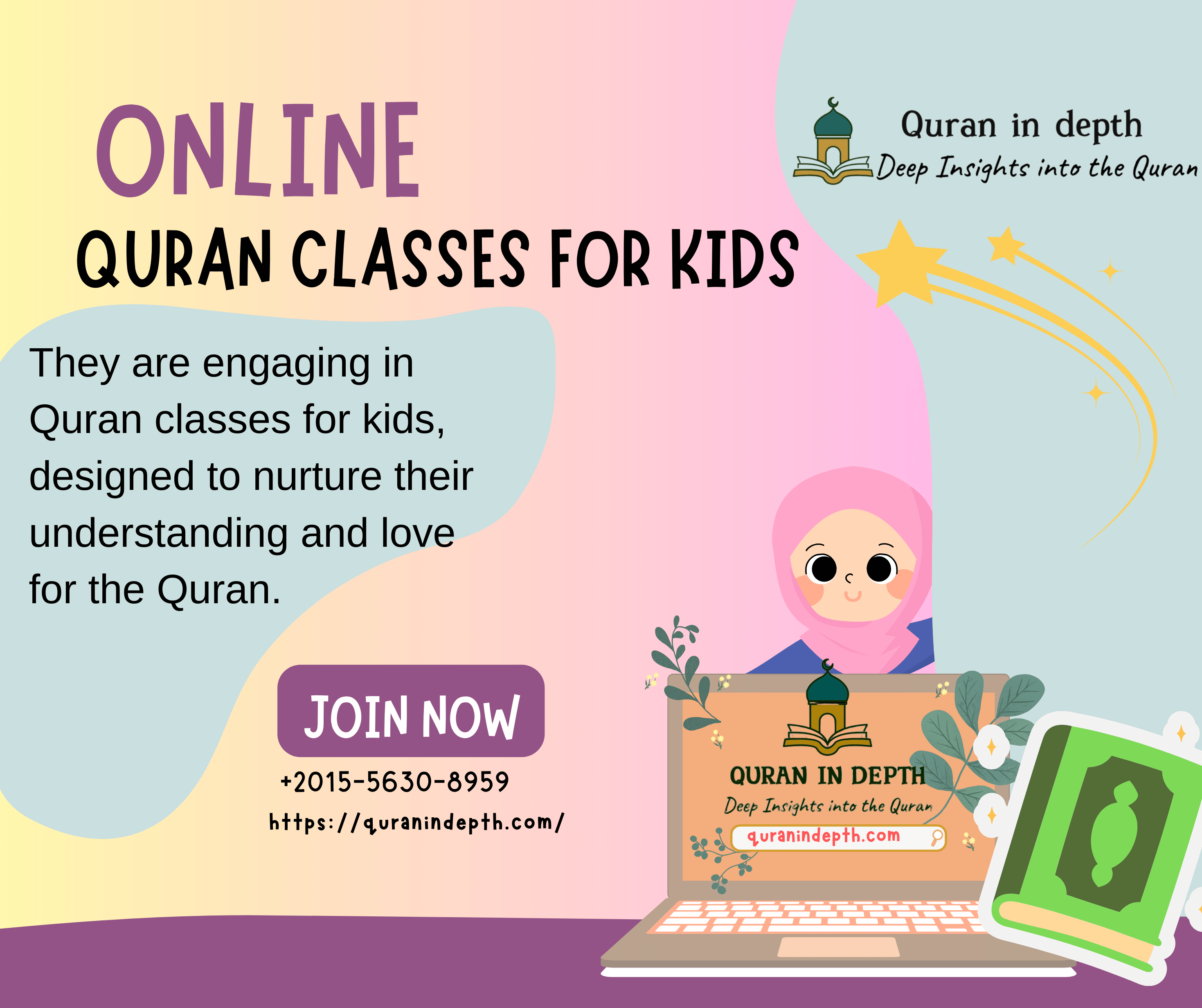 Muslim family using devices at home with calendar and clock icons, illustrating flexible scheduling solutions for online Quran classes